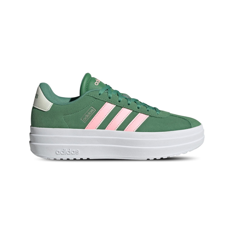 Adidas Vl Court Bold Damen Schuhe - Grün - Größe: 36 - Leder - Foot Locker