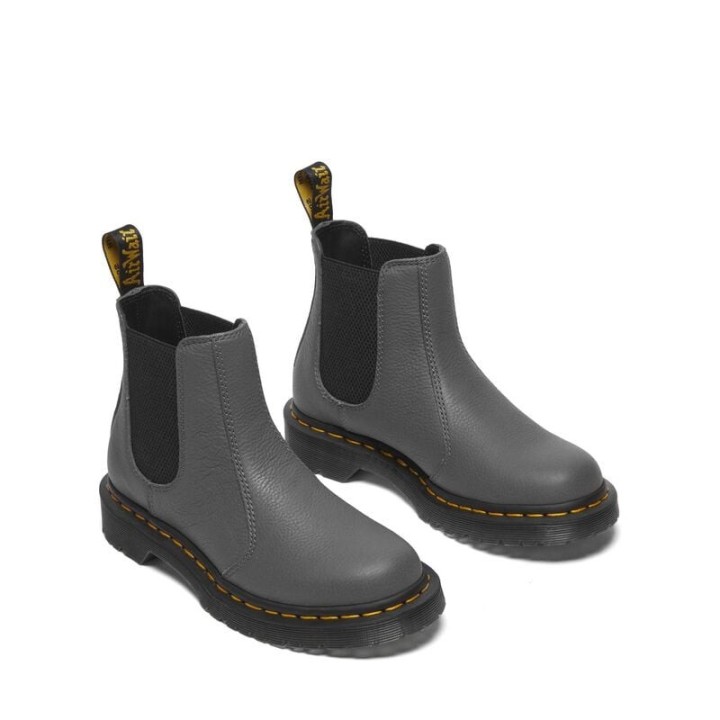 Dr. Martens Boot - 2976 Gunmetal Virginia - EU37 bis EU40 - für Damen - Größe EU37 - grau