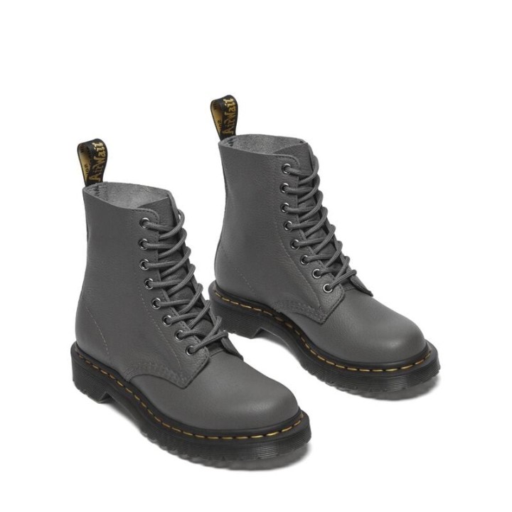 Dr. Martens  1460 Pascal Gunmetal Virginia  Boots  grau