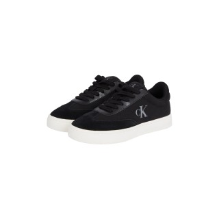 Calvin Klein Jeans Sneaker "CLASSIC CUPSOLE LOW MIX MG WN", Schnürschuh, Freizeitschuh, Halbschuh mit Logoschriftzug seitlich