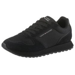Tommy Hilfiger Sneaker "NEW RUNNER EVA MIX FLAG", Freizeitschuh, Halbschuh, Schnürschuh mit gepolstertem Schaftrand