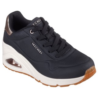 Skechers Sneaker "UNO WEDGE-HI STEPS", Keilsneaker, Schnürschuh mit Air-Cooled Memory Foam
