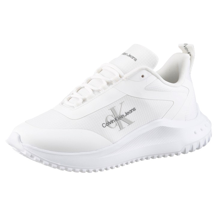 Calvin Klein Jeans Sneaker "EVA RUNNER LOW LACE MIX ML WN", Freizeitschuh, Halbschuh, Schnürschuh mit leichter Laufsohle