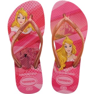 Havaianas Kids Slim Princess Kinder-Schlappen Rose