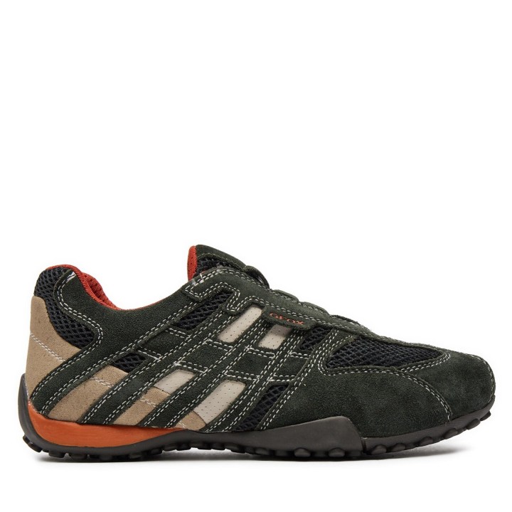 Halbschuhe Geox U Snake L U4207L 02214 C1300 Grün