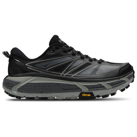Hoka Mafate Speed Damen Schuhe - Schwarz - Größe: 38 2/3 - Netz/Synthetik - Foot Locker