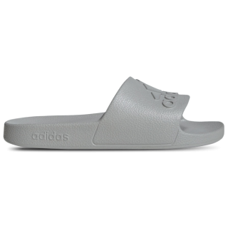 Adidas adilette Damen Flip-Flops und Sandalen - Grau - Größe: 36 2/3 - Netz/Synthetik - Foot Locker