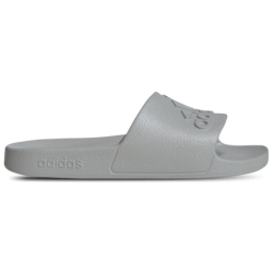 Adidas adilette Damen Flip-Flops und Sandalen - Grau - Größe: 36 2/3 - Netz/Synthetik - Foot Locker