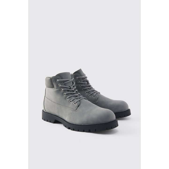 Stiefel - Grau - 41, Grau