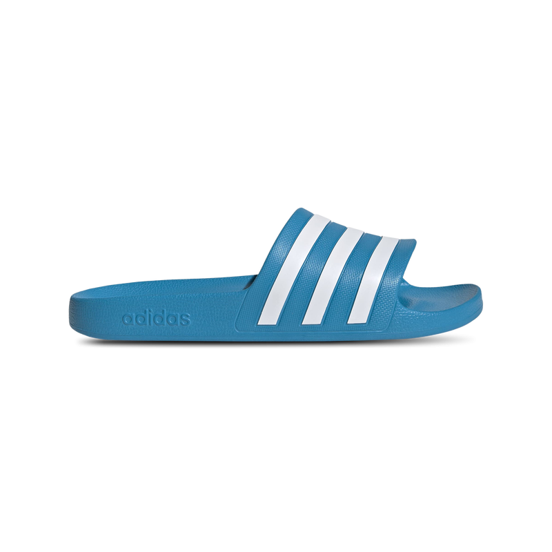 Adidas adilette Damen Flip-Flops und Sandalen - Blau - Größe: 38 - Netz/Synthetik - Foot Locker