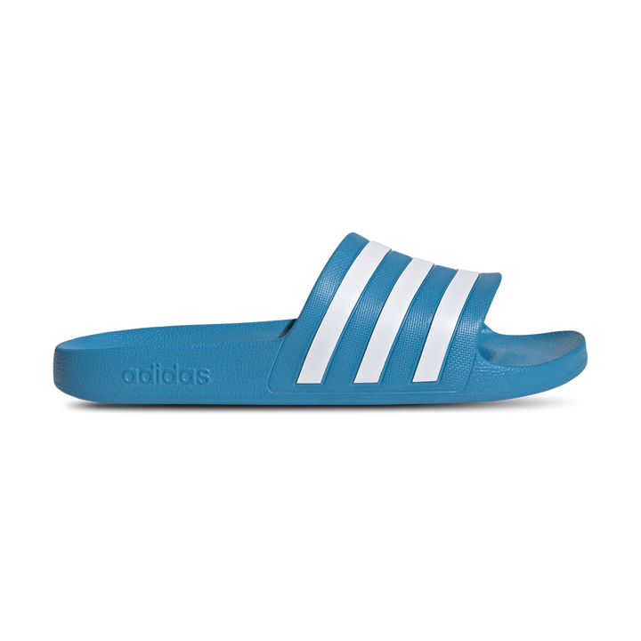 Adidas adilette Damen Flip-Flops und Sandalen - Blau - Größe: 38 - Netz/Synthetik - Foot Locker