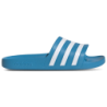 Adidas adilette Damen Flip-Flops und Sandalen - Blau - Größe: 38 - Netz/Synthetik - Foot Locker