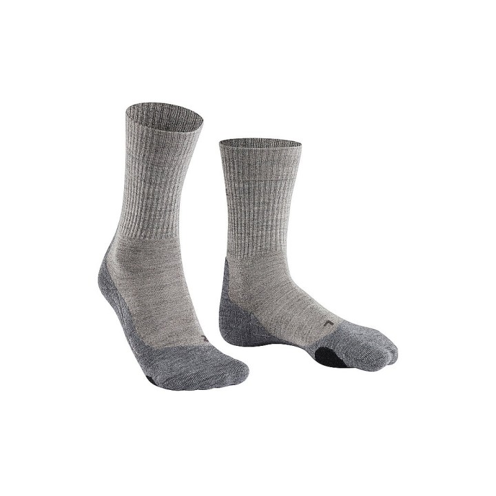 FALKE Herren Wandersocken TK2 Wool beige | 39-41