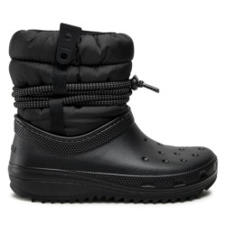 Schneeschuhe Crocs Classic Neo Puff Luxe Boot W 207312 Schwarz