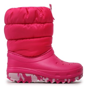 Schneeschuhe Crocs Classic Neo Puff Boot K 207684 Rosa