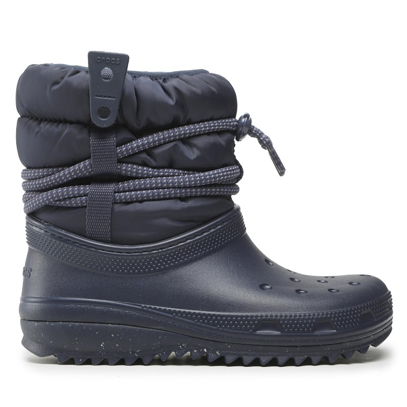Schneeschuhe Crocs Classic Neo Puff Luxe Boot 207312 Dunkelblau