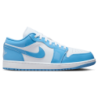 Jordan 1 Low Herren Schuhe - Weiß - Größe: 44 - Leder - Foot Locker