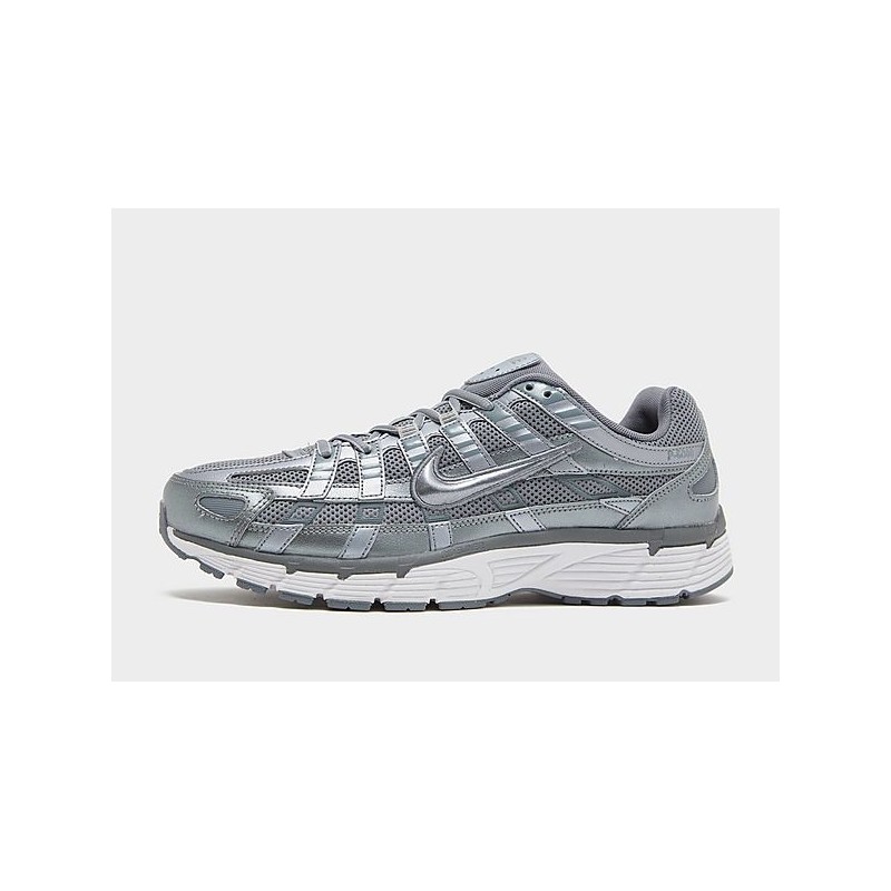 Nike P-6000 - Metallic Cool Grey/White/Wolf Grey/Cool Grey - Mens, Metallic Cool Grey/White/Wolf Grey/Cool Grey