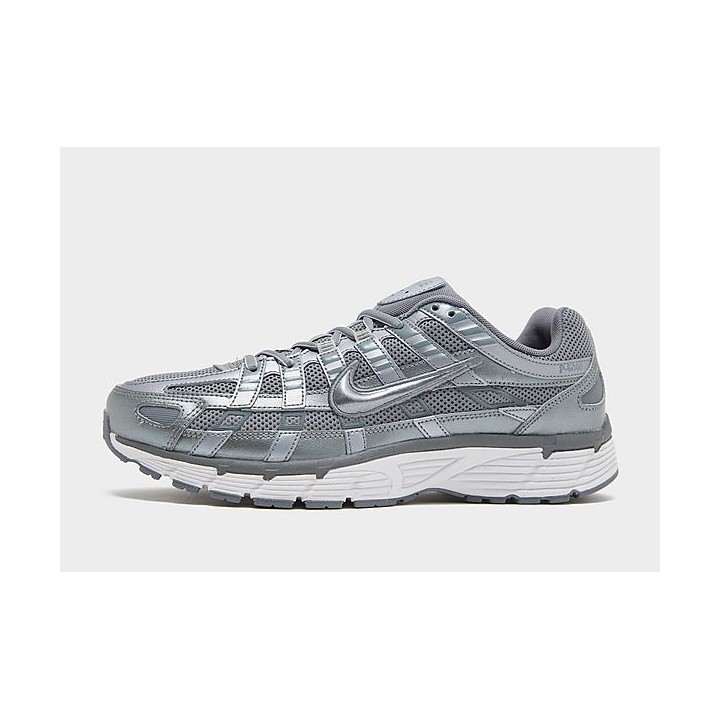 Nike P-6000 - Metallic Cool Grey/White/Wolf Grey/Cool Grey - Mens, Metallic Cool Grey/White/Wolf Grey/Cool Grey