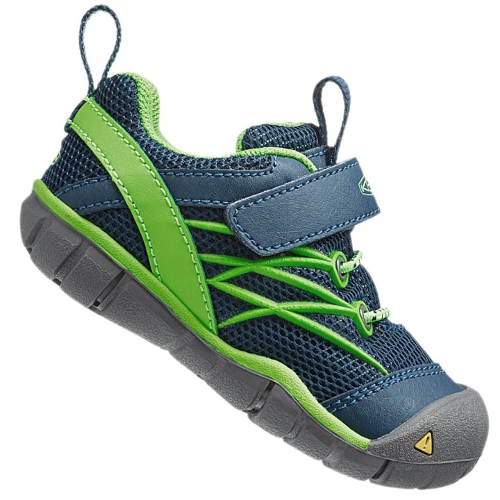 Keen Toddler Chandler CNX Kinderschuhe Poseidon/Jasmine Green