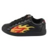 Buffalo Sneaker "LIBERTY", Freizeitschuh, Halbschuh, Schnürschuh mit Flammen-Motiv