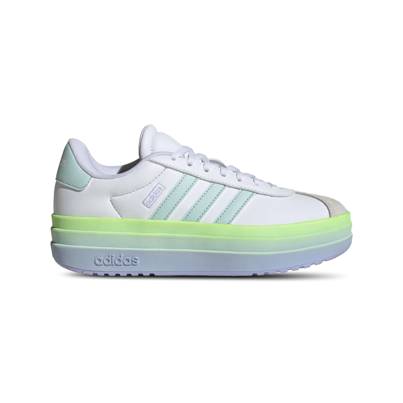 Adidas Vl Court Bold Unisex Schuhe - Weiß - Größe: 35.5 - Leder - Foot Locker