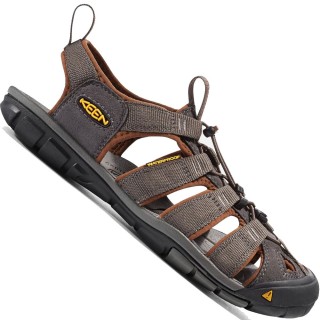 Keen Clearwater CNX M Herren-Sandale Raven/Tortoise Shell