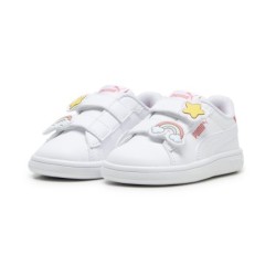 PUMA Sneaker "Smash 3.0 Badges Sneakers Mädchen"