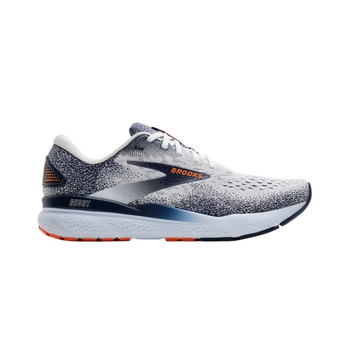 Brooks Ghost 16 Marineblau Weiß SS25 Sneakers, Größe 41 - EUR