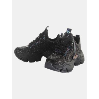 Buffalo Binary Vegan Glitter Sneaker