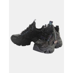 Buffalo Binary Vegan Glitter Sneaker