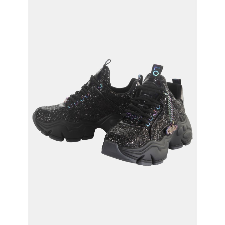 Buffalo Binary Vegan Glitter Sneaker
