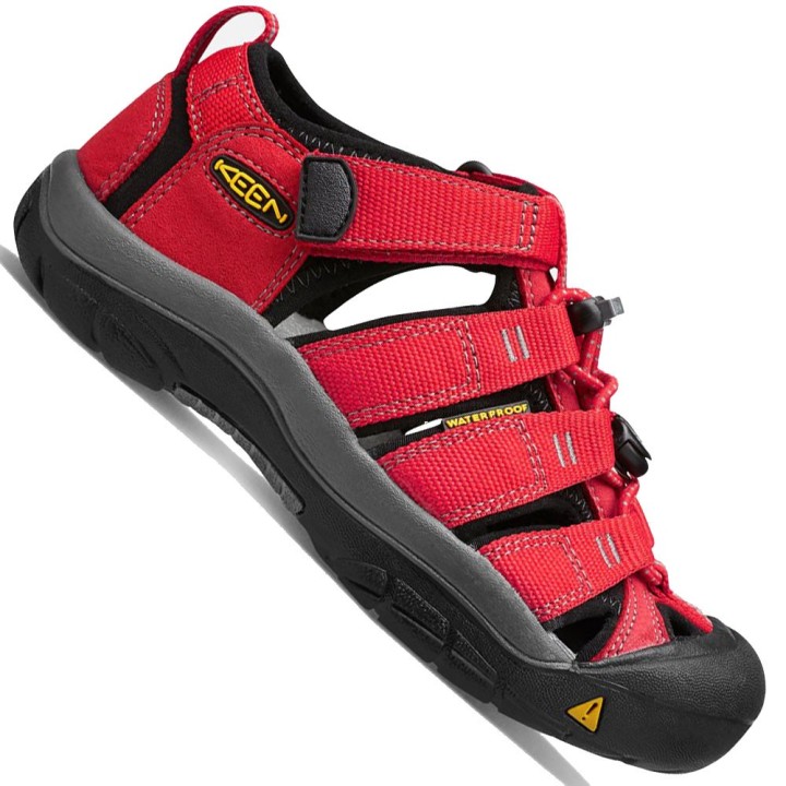 Keen Children Newport H2 Kinder-Sandalen Ribbon Red/Gargoyle