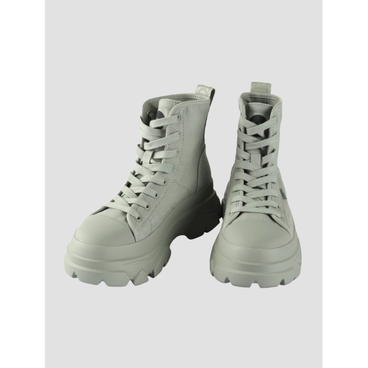 Buffalo Tremor Lace Up Hi Organic Cotton Boots