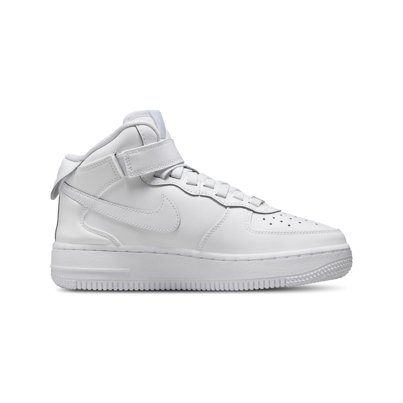 Nike Air Force Unisex Schuhe - Weiß - Größe: 37.5 - Leder - Foot Locker