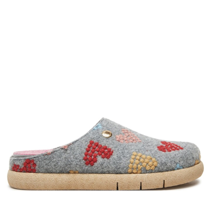 Hausschuhe Grünland Holl 2955 Himmelblau