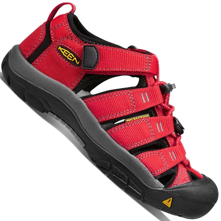 Keen Youth Newport H2 Kinder-Sandalen Ribbon Red/Gargoyle
