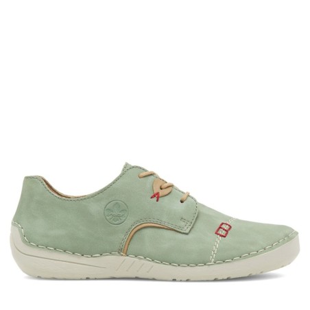 Halbschuhe Rieker 52528-52 Grün