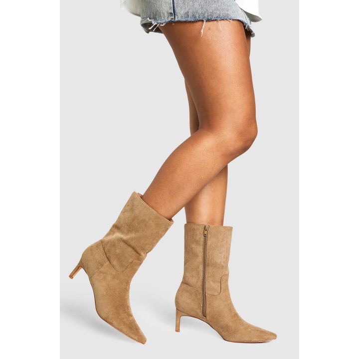 Spitze Stiefeletten - Brown - 38, Brown