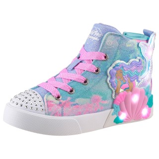 Skechers Sneaker "TWINKLE MAGIC LIGHTS", Blink,-Schnürboots,Reißver.,Glitzer, Größenschablone zum Download