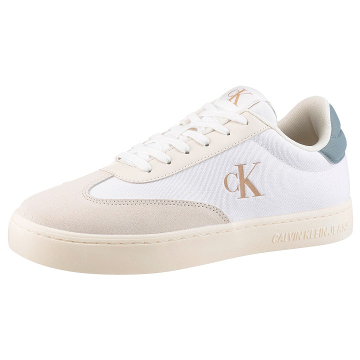 Calvin Klein Jeans Sneaker "CLASSIC CUPSOLE LOW MIX MG", Schnürschuh, Halbschuh, Freizeitsneaker mit Logoschriftzug