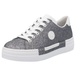 Rieker Sneaker, Freizeitschuh, Halbschuh, Schnürschuh mit Plateausohle