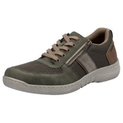 Rieker Sneaker, Halbschuh, Schnürschuh, Freizeitschuh mit seitlichem Reißverschluss