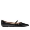 Halbschuhe Stuart Weitzman Emilia Mary Jane Fla SH288 Schwarz
