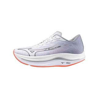Mizuno Wave Rebellion Flash 2 Grau Weiß  Turnschuhe, Größe 40,5 - EUR