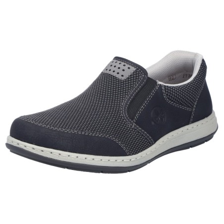 Rieker Slipper, Slip-on Sneaker, Schlupfschuh, Halbschuh, Freizeitschuh mit Stretch
