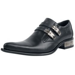 New Rock Halbschuh - VIP Cuerolite - EU40 bis EU47 - für Männer - Größe EU40 - schwarz
