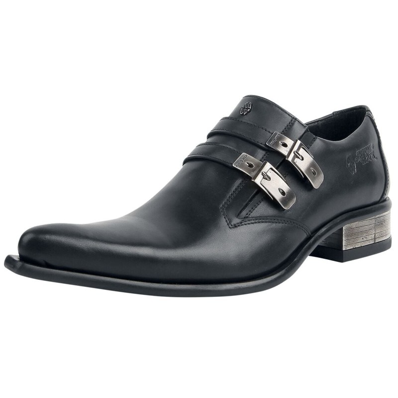 New Rock Halbschuh - VIP Cuerolite - EU40 bis EU47 - für Männer - Größe EU40 - schwarz