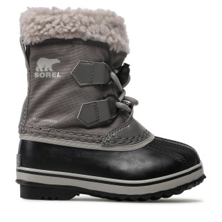 Schneeschuhe Sorel Childrens Yoot Pac Nylon Wp NC1962 Grau