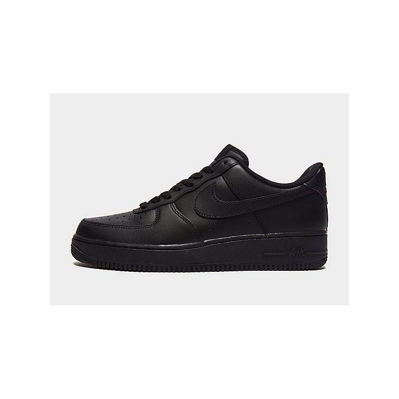 Nike Nike Air Force 1 '07 Women's Shoe - Black - Womens, Black